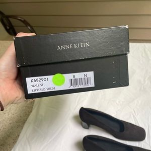 Anne Klein Brown Suede Heel
